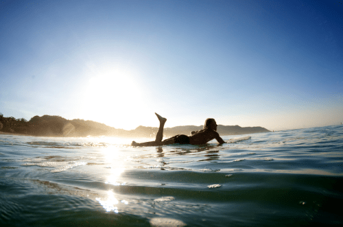 Jens väntar på våg Foto: Jeff Flindt
